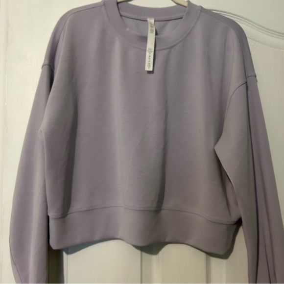 Lululemon softstreme perfectly oversized cropped crew - Picture 3 of 12